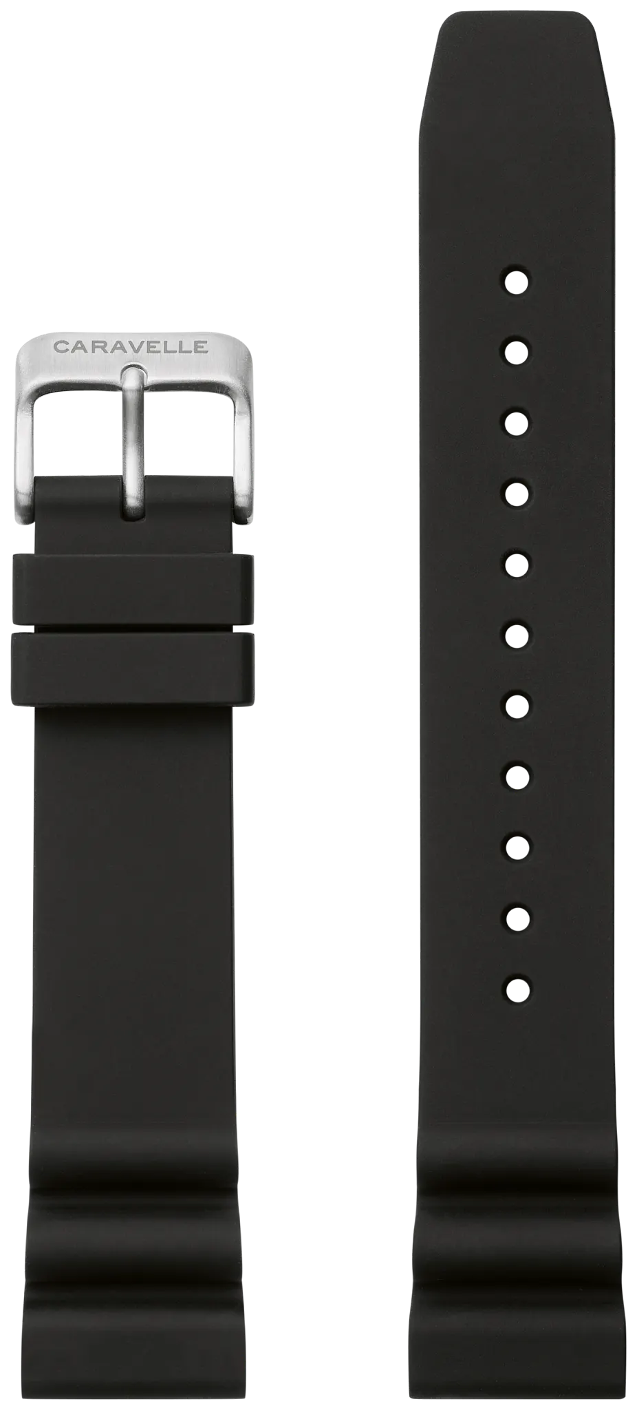 Black Dial Stainless Steel Combination Bracelet/Strap Vintage Sea